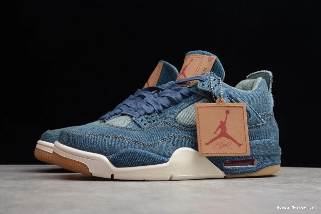 Jordan 4 x Nike Denim Air Levi's AO2571-401 0617